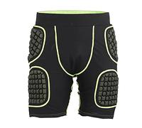 Baxnore PROPRO Unisex Breathable Anti Fall Hip Pad Pants Elastic Rubber EVA Cellular Design 360 Degree Flexible Bending for Skiing Roller Skating Figure Skating Black S M L XL (S)