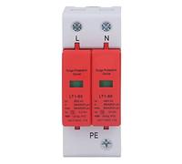 Baxnore Protective Device Professional Grade 2P Voltage Protector with 385V AC 30KA 60KA Protection for Home and Office Electrical Systems Flame Retardant PC Housing 36mm DIN Rail