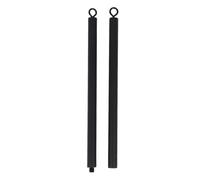 Baxnore Pull Down Bar Attachment Detachable 2 Section Double Hook Straight Bar for Gym Cable Machine Fitness Equipment Strength Training Tool for Home Commercial Gyms