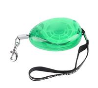 Baxnore Retractable Dog Leash Soft Comfortable Automatic Adjustable Length with One Handed Brake Lock System for Small Medium Dogs Puppies Nylon Plastic Blue Green 250cm 8.2ft (Green)