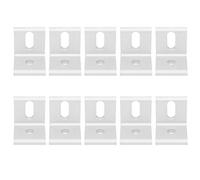 Baxnore Right Angle Corner Bracket 90 Degree Aluminum L Shaped Bracket Heavy Duty Industrial Strength Rust Proof for Furniture Shelving Machinery 10Pcs (3030 Angle Aluminum)