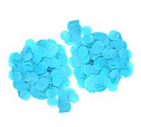 Baxnore Round Paper Confetti 2.5cm Premium Decorative Party Wedding Birthday Celebration Supplies Bright Colors Paper 2 Bags (blue)