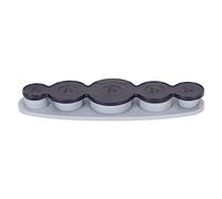 Baxnore Self Cover Button Tool, Universal Button Press, Anti Deformation Plastic Maker for Quilting Embroidery Wool Crafts 5 Sizes