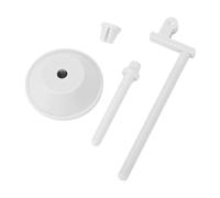 Baxnore Sewing Machine Spool Pin Cap Set Universal Replacement Strong Durable Plastic Small Large Spool Caps with Auxiliary Main Pins for Household Sewing Machines 4 Piece Accessor