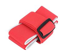 Baxnore Ski Snowboard Shoulder Strap Carrier Adjustable Nylon Holder for Ski Board Pole Transport Comfortable Durable Skiing Snowboarding Accessory Red Blue (Red)