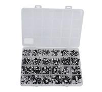 Baxnore SMD Electrolytic Capacitor Kit 400Pcs 24 Values Aluminium 1uF to 1000uF 6.3V to 50V Wide Voltage Range High Temperature for DIY Electronics Projects