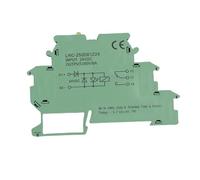 Baxnore Solid State Relay Module DC 6A Super Thin Terminal with AgCdO Contact 250D61Z24 for Phoenix Contact 2964500 Replacement 6.2mm Width