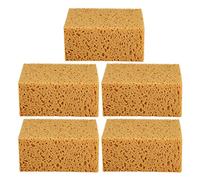 Baxnore Square Shape Handheld Nonslip Sponge Washing Cleaner Tool for Car Auto Motorcycle Made of Quality Sponge Material Durable Scratch Free Cleaning for Vehicle Surface Tires Wh (Selling Five)