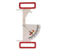 Baxnore Stainless Steel Feeding Management Ruler Accurate Sow Backfat Caliper for Farm Pregnant Sow Body Fat Measurement Tool 5 Measurement Intervals 530g