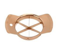 Baxnore Stainless Steel Fruit Divider Professional Grade Wedger for Apples Oranges Pears Kitchen Essential Durable 304 Steel (Rose Gold)