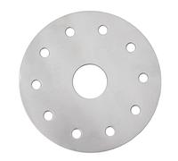 Baxnore Stainless Steel Heat Diffuser, Heat Conducting Plate, Induction Converter Disk, Heat Diffuser Converter, Thermal Guide Plate for Gas Stove (Diameter 12.3CM)