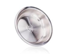 Baxnore Stainless Steel Plate, Soup Rounded Dish, Reusable Kitchen Metal Tray, Stackable Stainless Steel Dish, Compact Deepen Plate for Eating (Lizi 304 deep Plate: 18cm)
