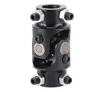 Baxnore Stainless Steel Steering Shaft U Joint Coupler 3/4in DD x 3/4in Universal Accessory with Needle Bearings Working Angle 38 Degrees for Car Steering System Rugged Anti Durabl