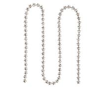 Baxnore Star Rhinestone Trim Chain Sparkling Crystal Glass Rhinestone DIY Cuttable Sew On Claw Chain for Wedding Party Bridal Gown Home Decor 1 Yard 0.4in Width (White)