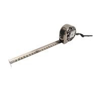 Baxnore Tape Measure Durable Retractable Measuring Scale Ruler 5 Meter Carbon Steel Plated ABS Shell for Construction Woodworking Indoor Outdoor