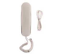 Baxnore TC990 ABS Beige Table Mountable Wall Hanging Dual Purpose Telephone for Hotel Guest Room Family Elevator Bathroom