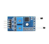 Baxnore Thermal Sensor Module 2 Channel Temperature Control Board with Potentiometer Adjustable Sensitivity High Precision Digital Switch Output for DIY Electronics Projects ABS Ma