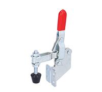 Baxnore Toggle Clamp, 100 kg Clamping Force with Plastic Handle, Lever Prevents Lateral Thrust for Electronic Equipment Installation Metal Plate Clamping
