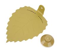 Baxnore Tortoise Basking Platform Leaf Shape Tortoise Terrace with Suction Cup for Reptile Animals Safe Non Plastic Design for Turtles Frogs Aquatic Pets Easy Install Wide Flat Sur (Large Size