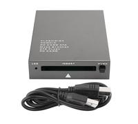 Baxnore USB2.0 PC ATA Flash Memory Card Reader Plug and Play Adapter for Desktop Laptop Computer Iron Black
