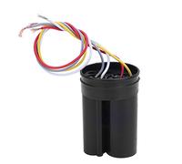 Baxnore Washing Machine CBB60 5+3UF Double Start Capacitor 450V AC Motor Run Capacitor with Good Stability High Reliability Long Service Life for Semi Automatic Washer