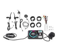 Baxnore Wave Bike Controller 17A Programmable UKC1 Gauge 1082 Thumb Toggle F8C Point 3 Speed Modes for Electric Bike Conversion Kit Scooters DIY ABS Metal Housing 95x50x30mm
