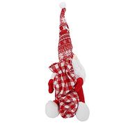 Baxnore Wine Bottle Cover Faceless Colorful Durable Thick Soft Wine Bottle Sweater for Christmas Decorations Home Party Gifts Knitted Fabric Cotton Wool White 192g