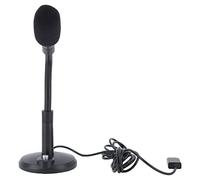 Baxnore Wired Microphone 360 Degree Directional Pickup High Sensitivity Clear Voice Desktop Computer PC Microphone (USB)