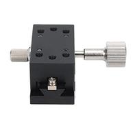 Baxnore XLWG50 X Linear Stage Manual Precision Sliding Table Aluminum Alloy Thin Design for Optical Equipment Semiconductor Manufacturing Measuring Devices