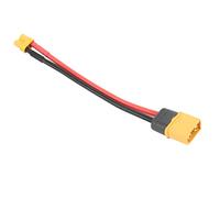 Baxnore XT60 Male to XT30 Female Adapter Cable Premium Gold Plated Connector 16AWG High Current Silicone Wire for RC Drone Car Airplane Lipo Battery Charger 10cm Length