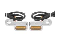 BAXPEVM Motorcycle Lamp Turn Signal Amber Light Mark For So&ftail Breakout 2016 2017 Touring Ro&ad King Glide 2014-2023 Turn Signal Indicator Light