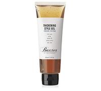 Baxter of California Thickening Style Gel Men - Non-Flaking Formula - All Day Lasting Control - Easy Rinse - Strong Hold Shine Finish Hair Styling Gel - 120 ml