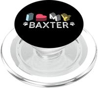 Baxter Personalized Dog Name Pet Lover PopSockets PopGrip for MagSafe