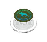 Baxter State Park Maine Souvenir Moose Outdoors PopSockets PopGrip for MagSafe