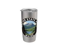 Baxter State Park Maine USA Stainless Steel Insulated Tumbler