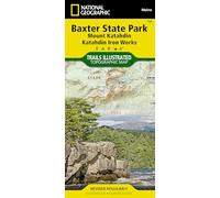 Baxter State Park Map: Trails Illustrated Maps (National Geographic Trails Illustrated Map)