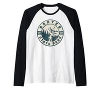 Baxter State Park Raglan Baseball Tee