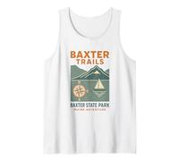 Baxter Trails Shirt Compass Sailboat Baxter State Park Tank Top