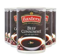 Baxters Chef Selections Soups, Beef Consomm? with Cask Aged Sherry, 400 g (Pack of 6)