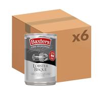 Baxters Chef Selections Soups, Lobster Bisque with Brandy & Fresh Double Cream, 400 g (Pack of 6)