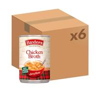 Baxters Favourites Chicken Broth Soup, 400 g (6-Pack)