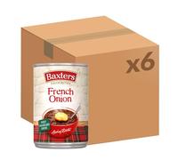 Baxters Favourites French Onion Soup, Vegetarian, 400 g (6-Pack)