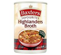 Baxters Favourites Highlanders Beef Broth Soup 400g - Pack of 6