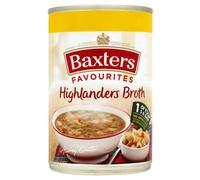 Baxters Favourites Highlanders Broth Soup 400g Case of 12