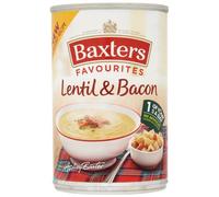Baxters Favourites Lentil and Bacon Soup 400 g (Pack of 12)