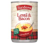 Baxters Favourites Lentil and Bacon Soup 400 g Pack of 12