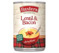Baxters Favourites Lentil and Bacon Soup, Gluten Free, Tinned, Bulk Multipack, 400 g (Pack of 12)