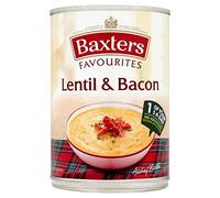 Baxters Favourites Lentil & Bacon Soup 400g - Pack of 6