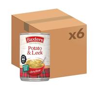 Baxters Favourites Potato & Leek Soup, Vegetarian, 400 g (6-Pack)