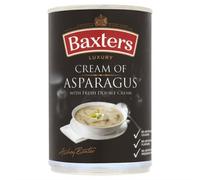 Baxters Luxury Cream of Asparagus with Fresh Double Cream Soup 400g Case of 12